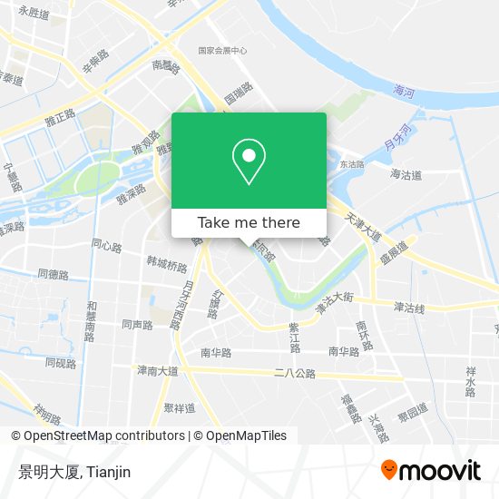 景明大厦 map