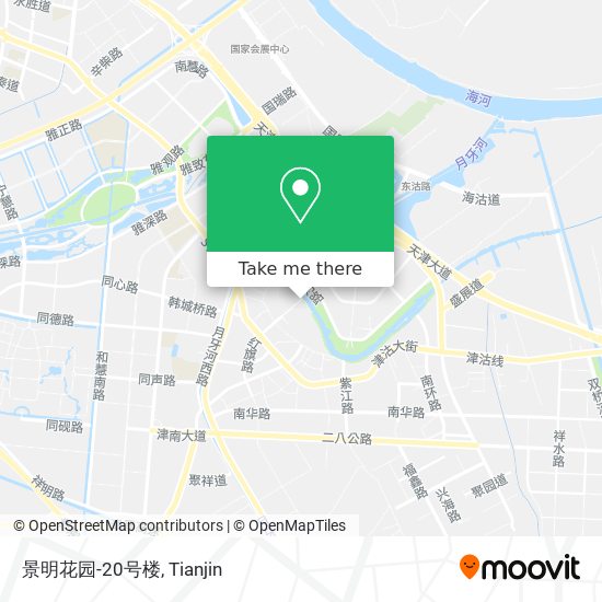景明花园-20号楼 map