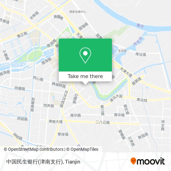 中国民生银行(津南支行) map