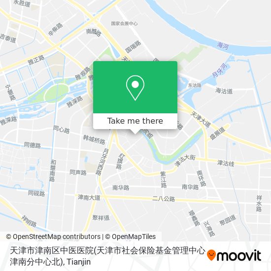 天津市津南区中医医院(天津市社会保险基金管理中心津南分中心北) map