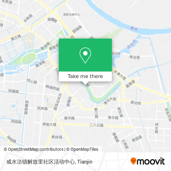 咸水沽镇解放里社区活动中心 map
