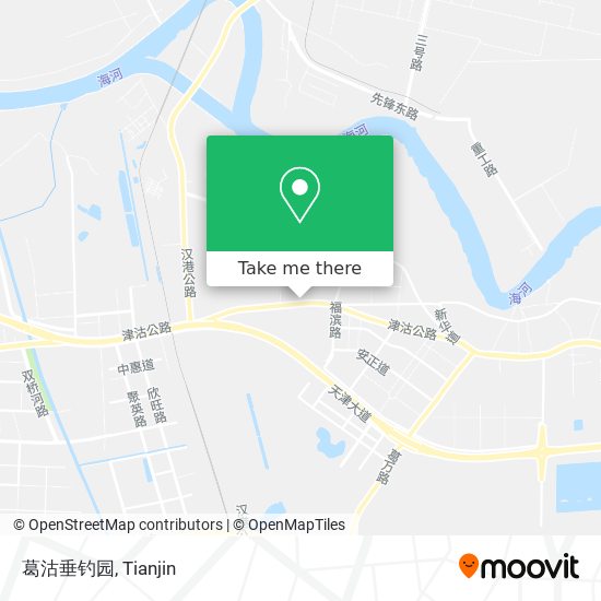 葛沽垂钓园 map