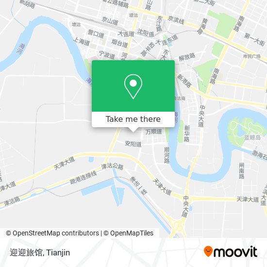 迎迎旅馆 map