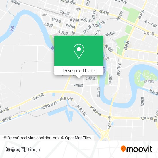 海晶南园 map