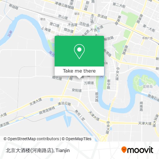 北京大酒楼(河南路店) map