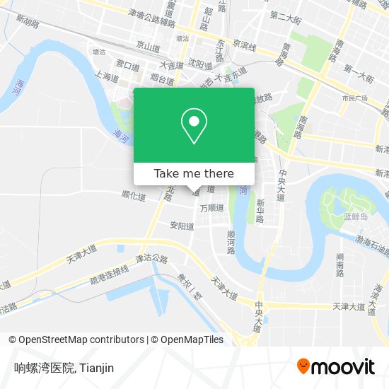 响螺湾医院 map