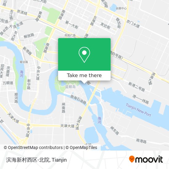 滨海新村西区-北院 map