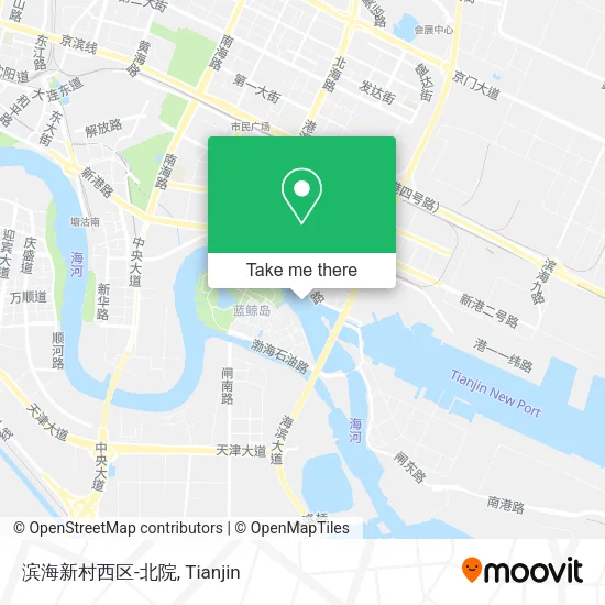 滨海新村西区-北院 map