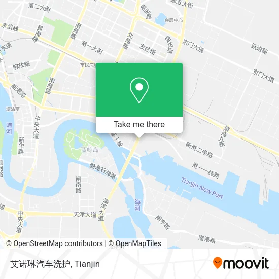 艾诺琳汽车洗护 map