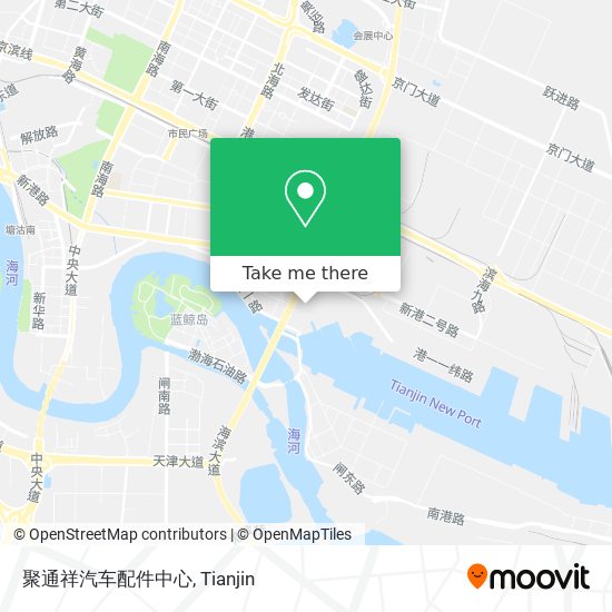 聚通祥汽车配件中心 map