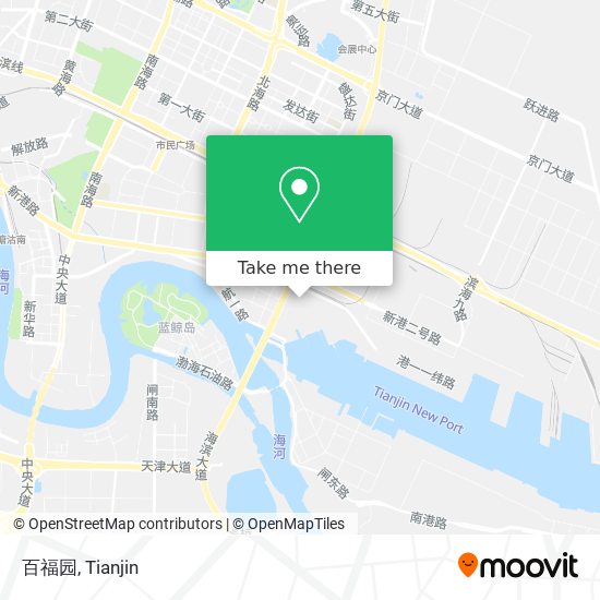 百福园 map