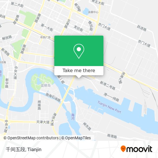 千间五段 map