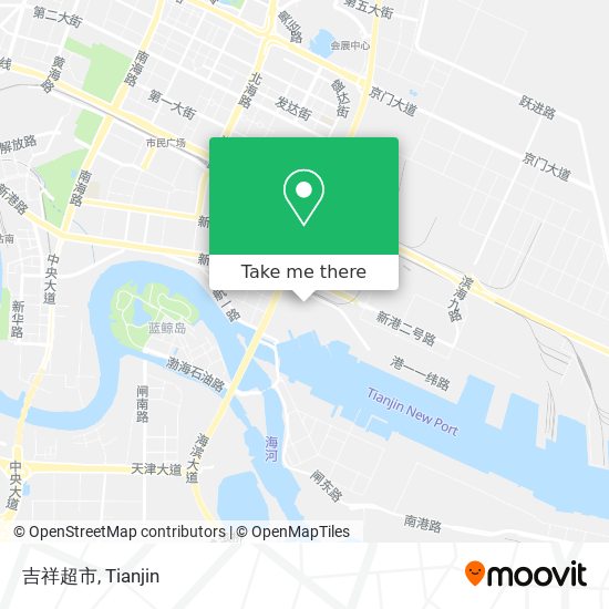 吉祥超市 map