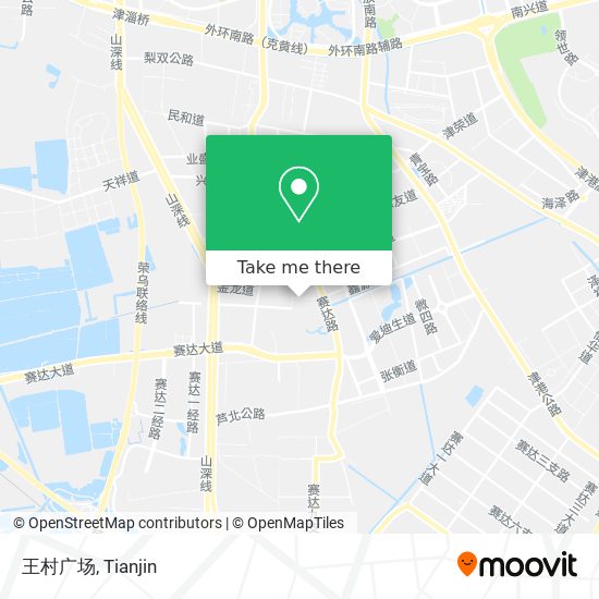 王村广场 map