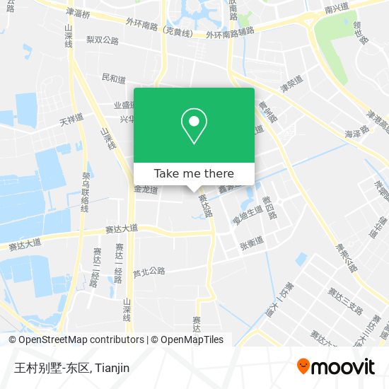 王村别墅-东区 map