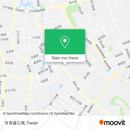 常青藤公寓 map