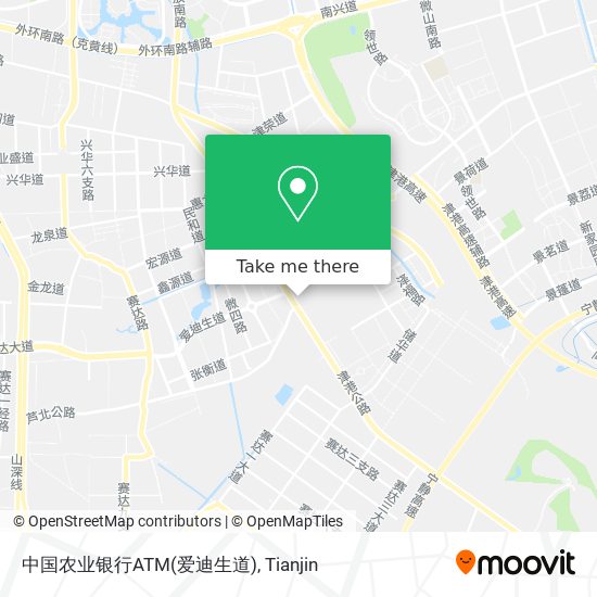 中国农业银行ATM(爱迪生道) map