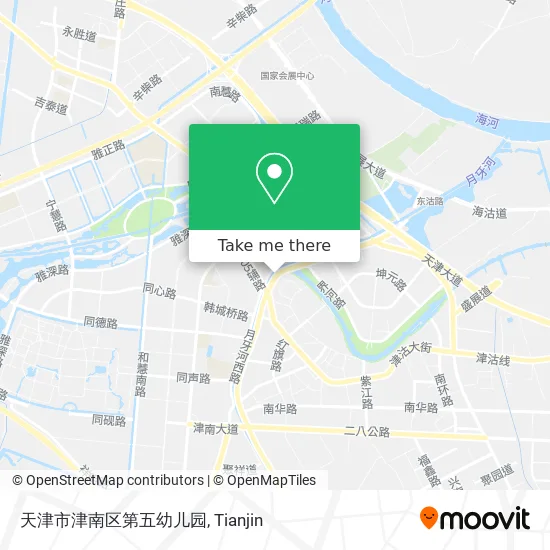 天津市津南区第五幼儿园 map