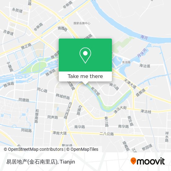 易居地产(金石南里店) map