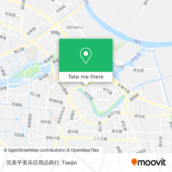 完美平美乐日用品商行 map