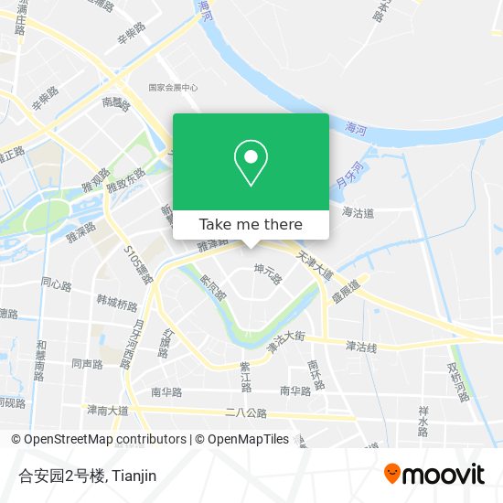 合安园2号楼 map