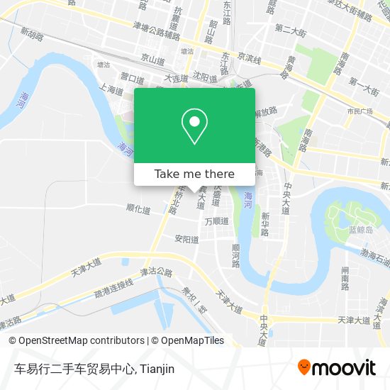 车易行二手车贸易中心 map
