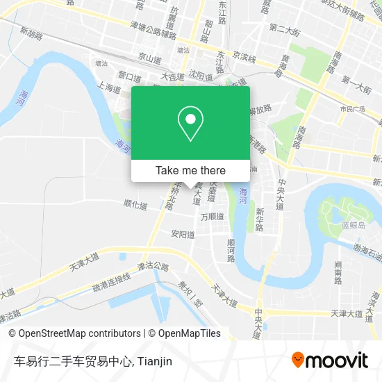 车易行二手车贸易中心 map