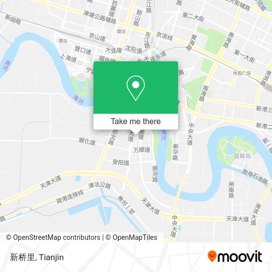 新桥里 map