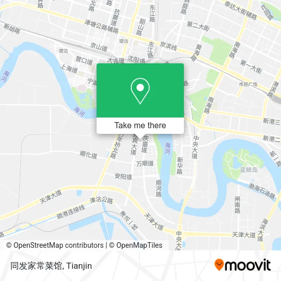 同发家常菜馆 map