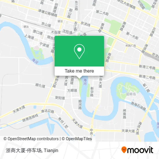 浙商大厦-停车场 map