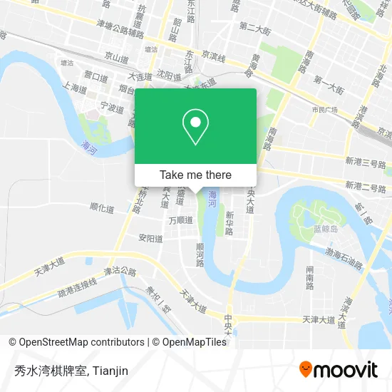 秀水湾棋牌室 map