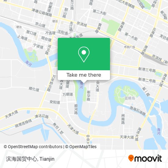 滨海国贸中心 map