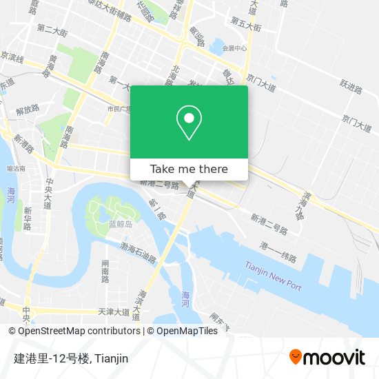 建港里-12号楼 map