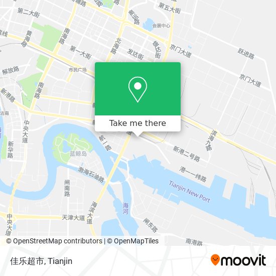 佳乐超市 map