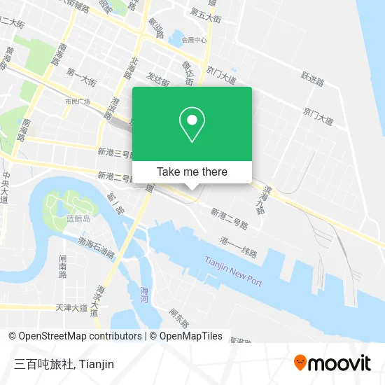 三百吨旅社 map