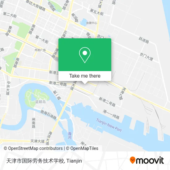 天津市国际劳务技术学校 map