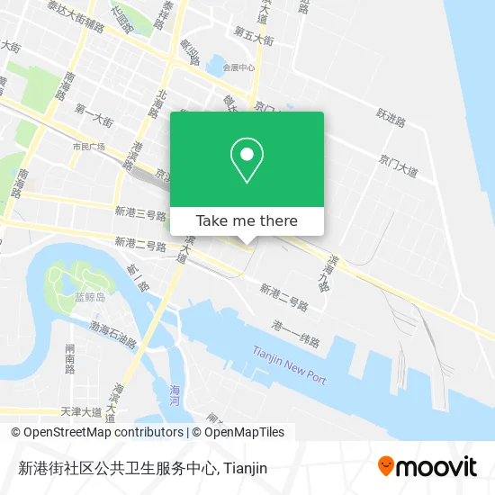 新港街社区公共卫生服务中心 map