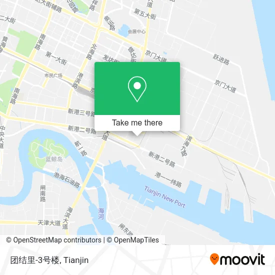 团结里-3号楼 map