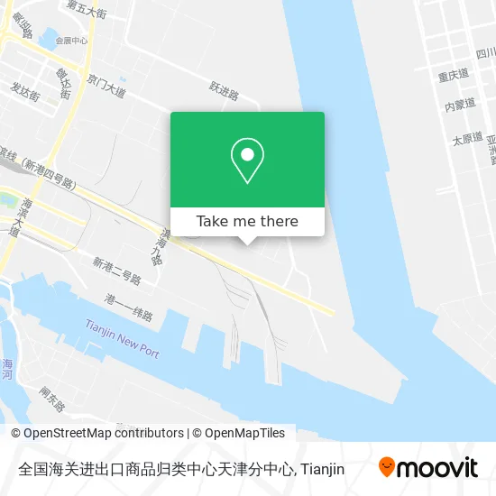全国海关进出口商品归类中心天津分中心 map