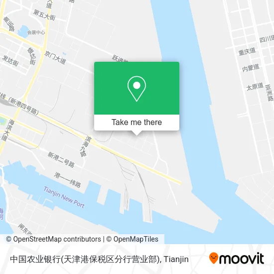 中国农业银行(天津港保税区分行营业部) map