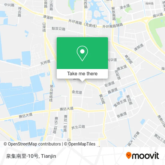 泉集南里-10号 map