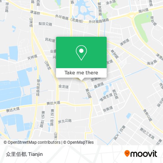众里佰都 map