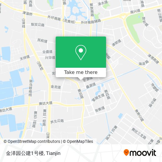 金泽园公建1号楼 map