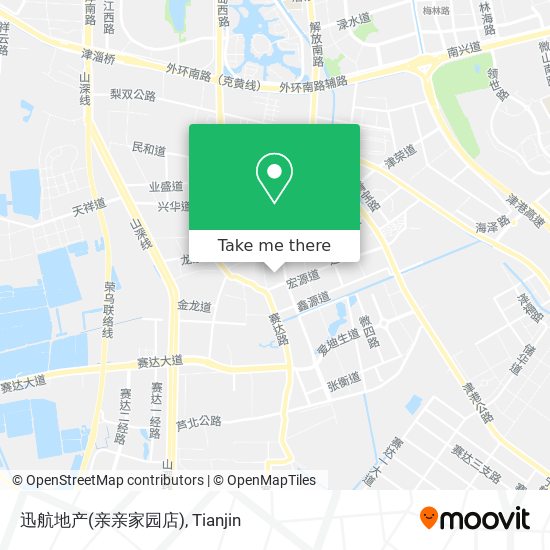 迅航地产(亲亲家园店) map