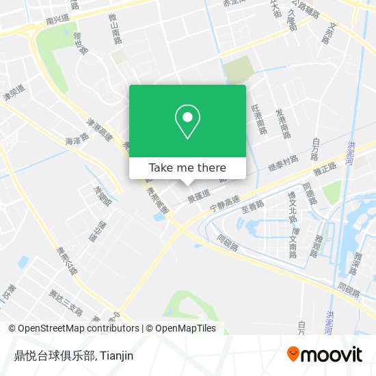 鼎悦台球俱乐部 map