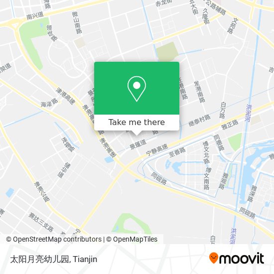 太阳月亮幼儿园 map