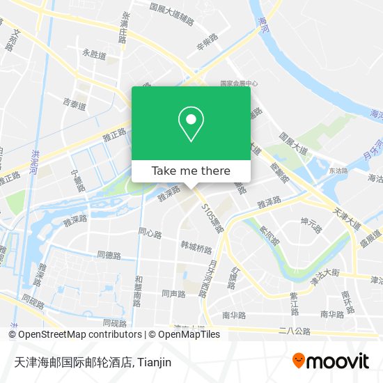 天津海邮国际邮轮酒店 map