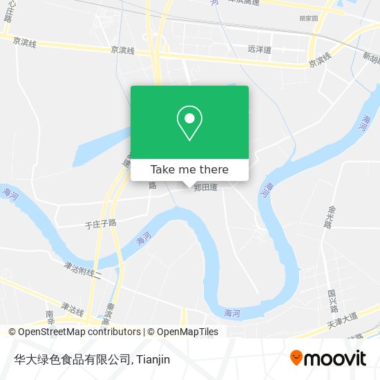 华大绿色食品有限公司 map