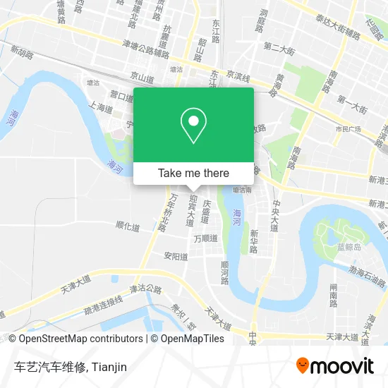 车艺汽车维修 map