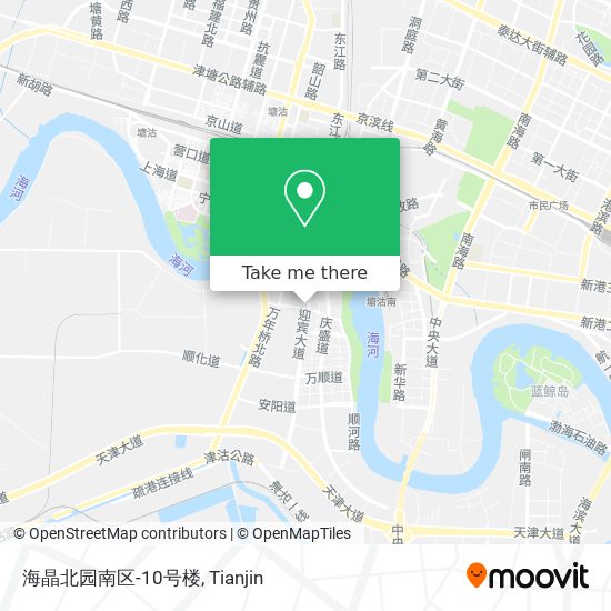 海晶北园南区-10号楼 map